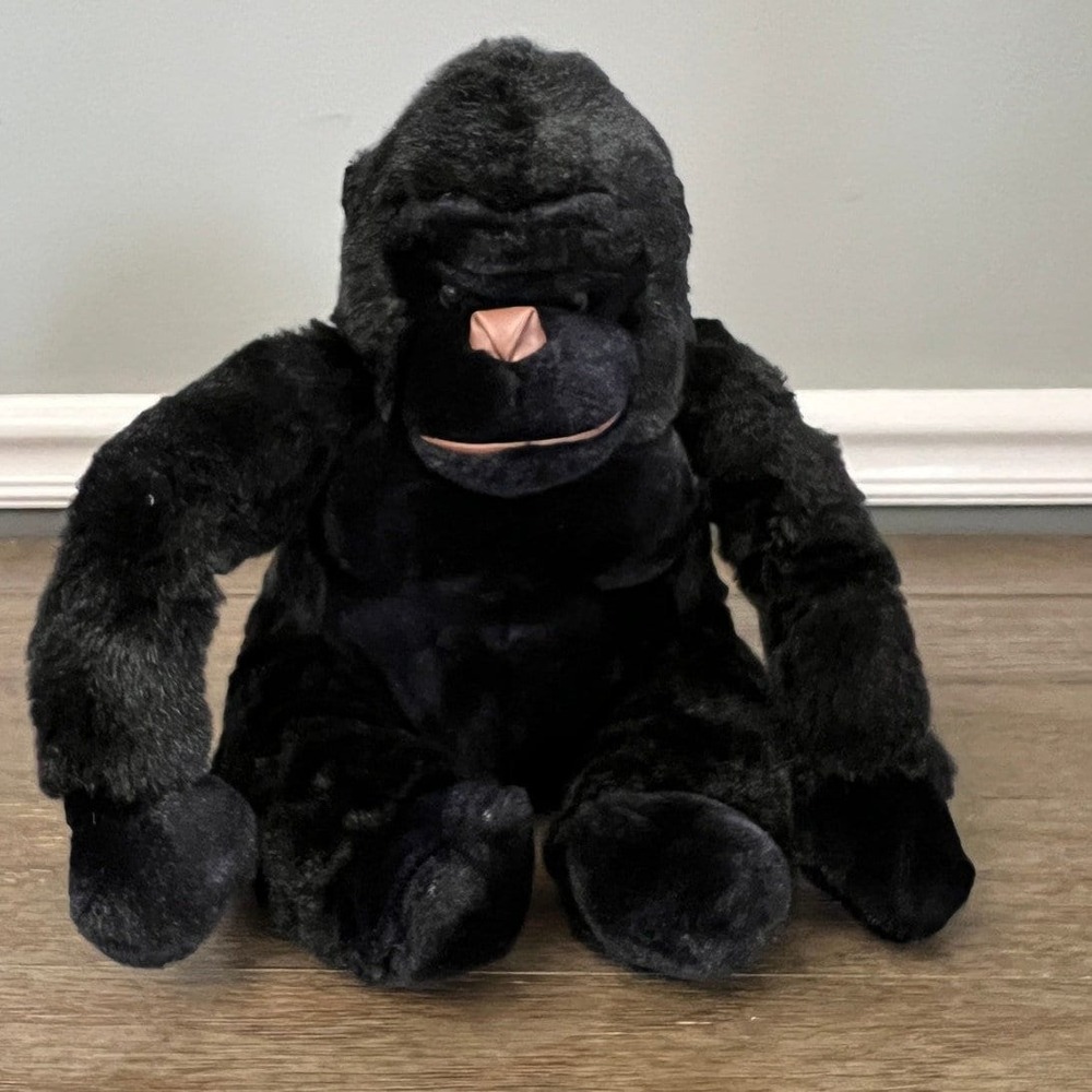 Vintage Walmart Black Gorilla Plush